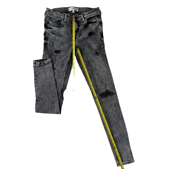 MANGO KIM DENIM DYE SEXY TRENDY HOLLOW OUT JEANS 4 - Picture 8 of 15